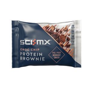 Sci-Mx Protein Brownie Box Chocolate Chip 65g (Pack of 12) P2830