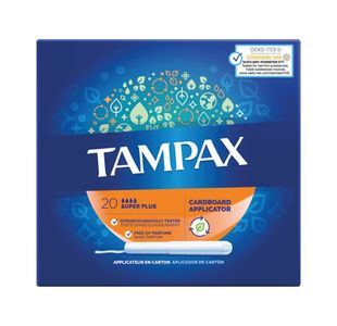 Tampax Blue Super+ Tampons x20 (Pack of 8) 98514