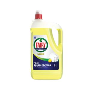 Fairy Professional Washing Up Liquid Lemon 5 Litres (Pack of 2) 98569