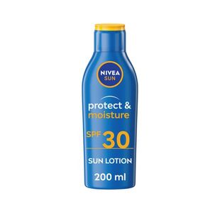 Nivea Sun Protect and Moisture Sun Cream Lotion SPF 30 200ml 707929