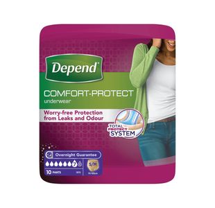 Depend Comfort Protect Pants S/M Pack of 10 C011376