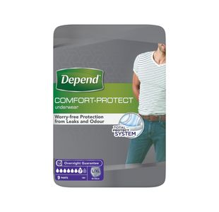 Depend Comfort Protect Pants Men L/XL Pack of 9 C011423