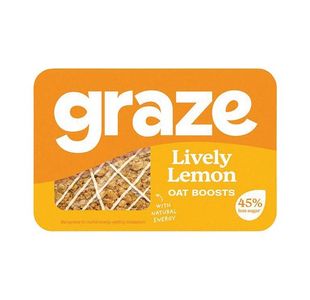 Graze Lively Lemon Flapjack Punnet (Pack of 9) C002644