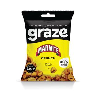 Graze Marmite Crunch 35g Pack of 10 3848