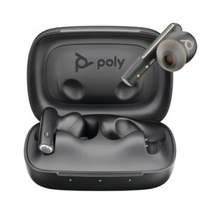 Poly Voyager Free 60 UC M Carbon Black Earbuds +BT700 USB-A Adapter +Basic Charge Case 7Y8L7AA