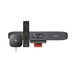 Poly Studio R30 USB Video Bar and BT Remote with HP USB-C Dock G5 (ABU) G5 9U3U0AA
