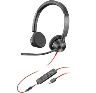 Poly Blackwire 3325 Stereo 3.5mm + USB-C/A Headset 8X221AA