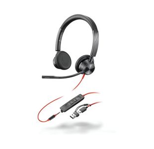 Poly Blackwire 3325 Stereo MS 3.5mm + USB-C/A Headset 8X222AA
