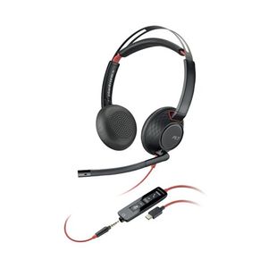 Poly Blackwire 5220 Stereo 3.5mm + USB-C/A Headset Bulk 8X231A6