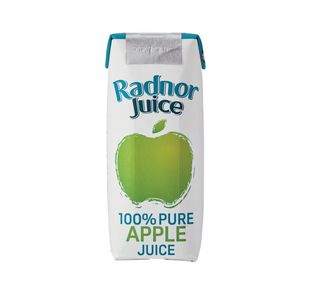 Radnor Juice Pure Apple Juice Tetra Pack 125ml (Pack of 60) T-RJ12STAP/60