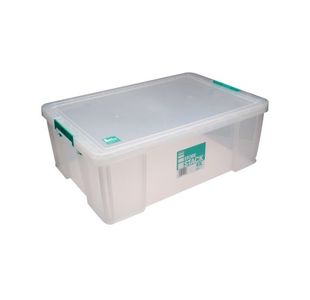 StoreStack 51 Litre Storage Box W660xD440xH230mm Clear RB11089