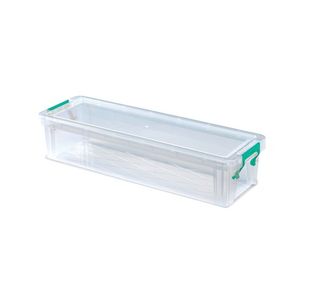 StoreStack 2.2 Litre Storage Box W370xD110xH80mm Clear RB75896