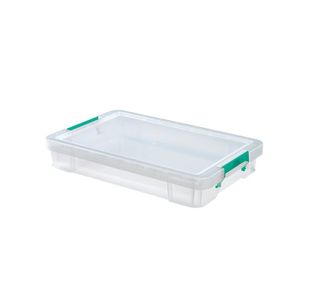 StoreStack 12 Litre Storage Box W550xD360xH90mm Clear RB75898