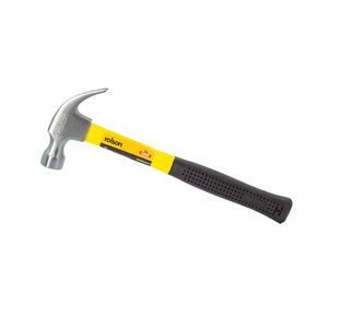 Rolson Fibreglass Shaft Claw Hammer 8oz Pack of 6 10371