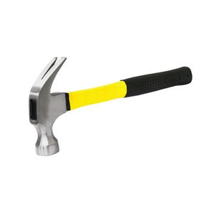 Rolson Fibreglass Shaft Claw Hammer 16oz Pack of 6 10372