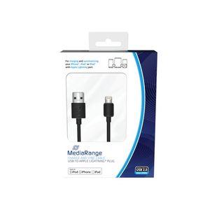 MediaRange Charge and Sync Cable USB 2.0 to Apple Lightning MRCS137