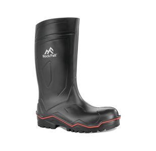 Rock Fall RF270 Excavate Safety Wellington Boot Black 8 RF270/008