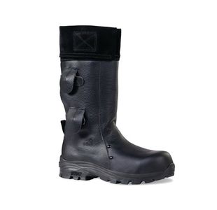 Rock Fall Vulcan High Leg Foundry Safety Boot Black 14 RF7000/014