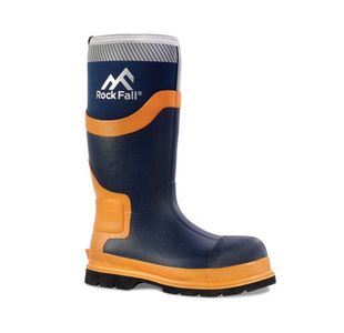 Rock Fall RF290 Silt Neoprene Safety Wellington Blue 11 RF290/011