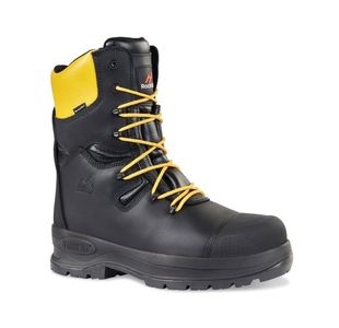Rock Fall PowerMax Electrical Hazard Non Metallic Linesworker Boot Black 9 RF800/009
