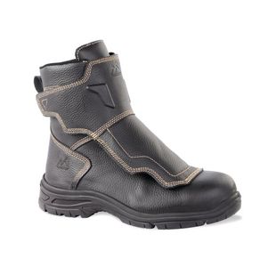 Rock Fall Helios High Leg Foundry Safety Boot Black 7 RF8000/007