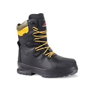 Rock Fall RF328 Chatsworth Electrical Hazard Chainsaw Waterproof Safety Boot Black 6 RF328/006