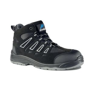 Rock Fall ProMan Hartford Safety Boot Black 12 PM4020/012