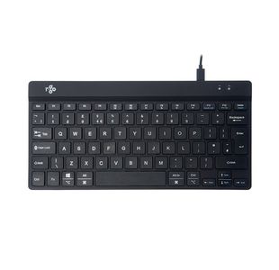 R-Go Compact Break Wired Keyboard UK Qwerty Black RGOCOUKWDBL