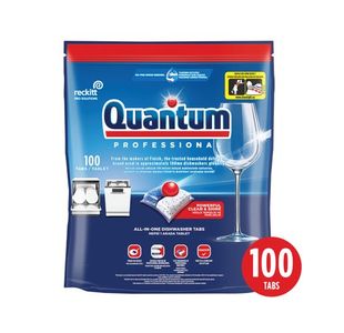 Quantum Professional All In One Dishwasher Tablets (Pack of 100) 3306457