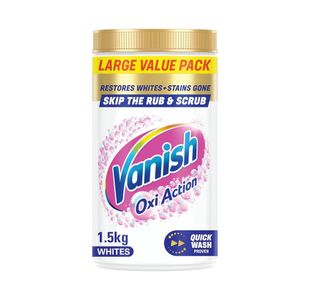 Vanish Oxi Action Crystal Powder White Tub 1.5kg Pack of 6 GB-A11