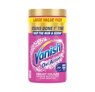Vanish Oxi Action Powder Pink Tub 1.5kg Pack of 6 GB-A14