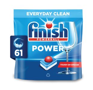 Finish Power Dishwashing Tablets Fresh x61 Tablets (Pack of 5) 3311089CASE