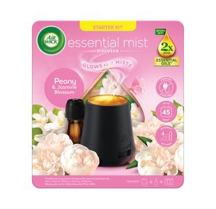Airwick Liquid Electric Diffuser Kit White Peony + Jasmine 3309872