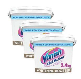 Vanish Oxiaction Stain Remover White 2.4kg 3 For 2