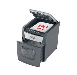 Rexel Optimum AutoFeed+ 50X Cross-Cut P-4 Shredder 2020050X