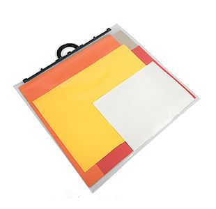 A3 Portfolios with Handle Polythene Clear (Pack of 10) A2 002526