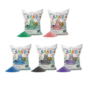 Rainbow Eco Coloured Play Sand 15kg Blue EL47980BL