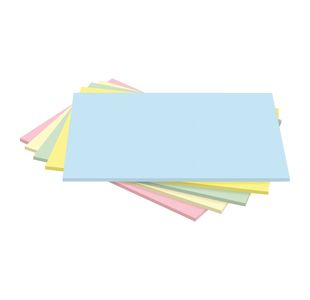 Card 350gsm A4 Pastel Assorted (Pack of 100) 002538
