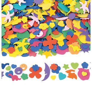 Foam Pieces Assorted (Pack of 1000) AR02318