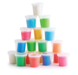 Soft Modelling Dough Pots 100g Assorted (Pack of 18) AR02630