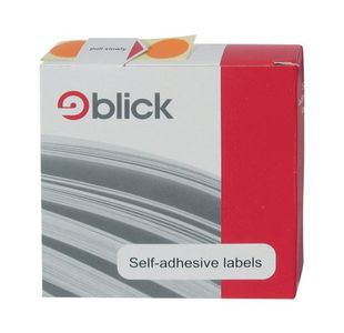 Blick Labels in Dispensers Round 19mm Blue (Pack of 1280) RS011453
