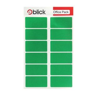 Blick Labels in Office Packs 25mmx50mm Green (Pack of 320) RS019558