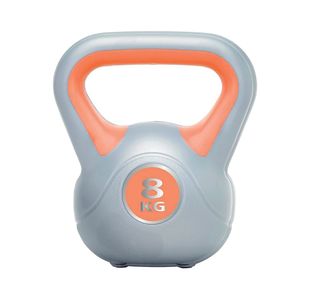 Urban Fitness Powder Coated Cast Iron Kettlebell 8kg Orange UFW0808