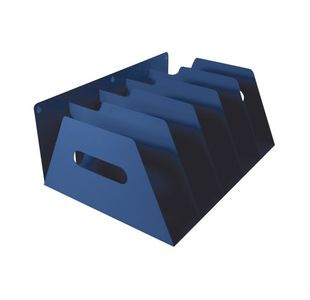 Rotadex 5-Section Lever Arch Filing Rack Blue LAR5Blue