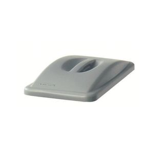 Rubbermaid Slim Jim Handle Top Lid Grey FG268888LGRAY