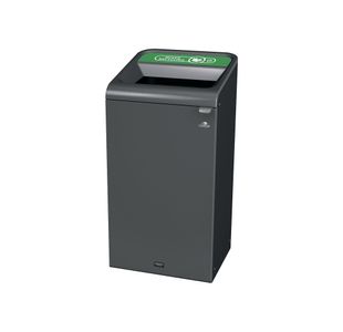 Rubbermaid Configure Container with Mixed Recycling Label 87L Green 2154758