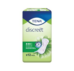 TENA Discreet Normal Incontinence Pads (Pack of 12) 33941