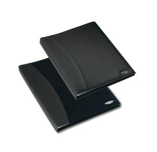 Rexel Soft Touch Smooth Display Book 24 Pocket A4 Black 2101185