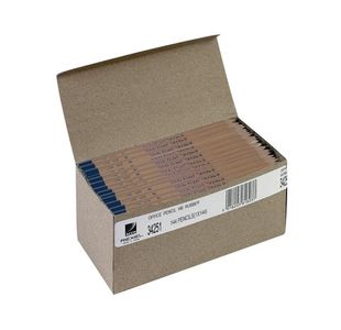 Rexel Office HB Pencil Natural Wood (144 Pack) 34251