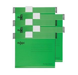 Rexel Classic Suspension Files A4 Green (Pack of 25) 2115586